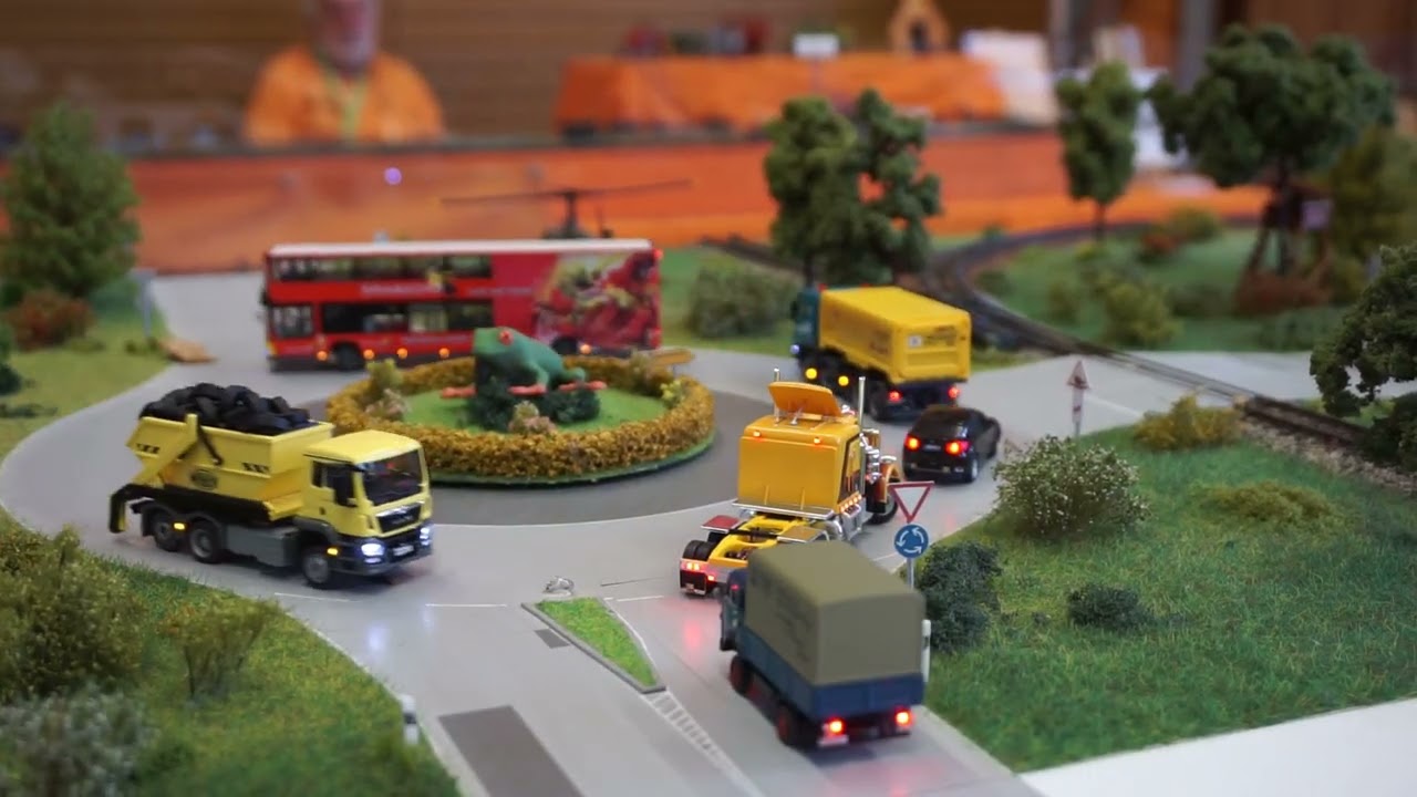 Faller Car System Modulanlage auf der Ausstellung der Modellbaufreunde Marburg Moischt 2025