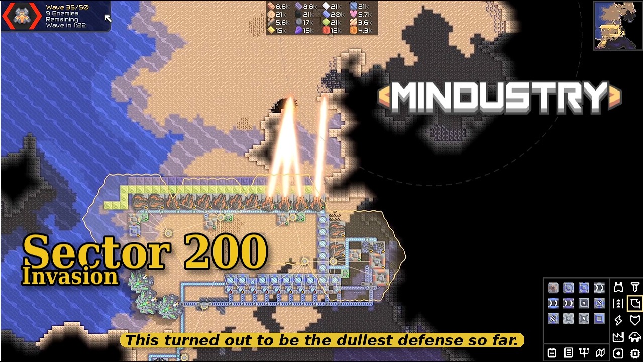 Sector 200 | Hard | Mindustry V8 | Invasion