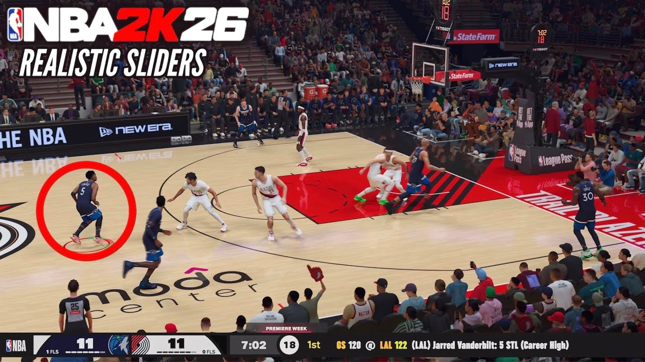 NBA 2K26 Realistic Sliders | Most Real Gameplay Yet