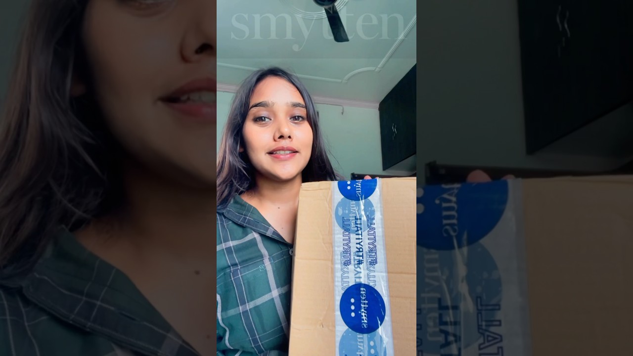Unboxing smytten trial products😃😚#shorts, #smytten #app, #smyttenproducts #samplereview #ytshorts