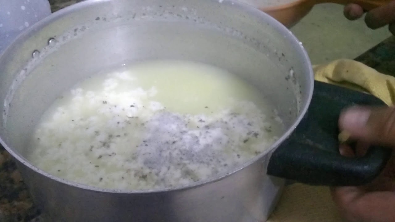 Como fazer um queijo caseiro, de leite de cabra!