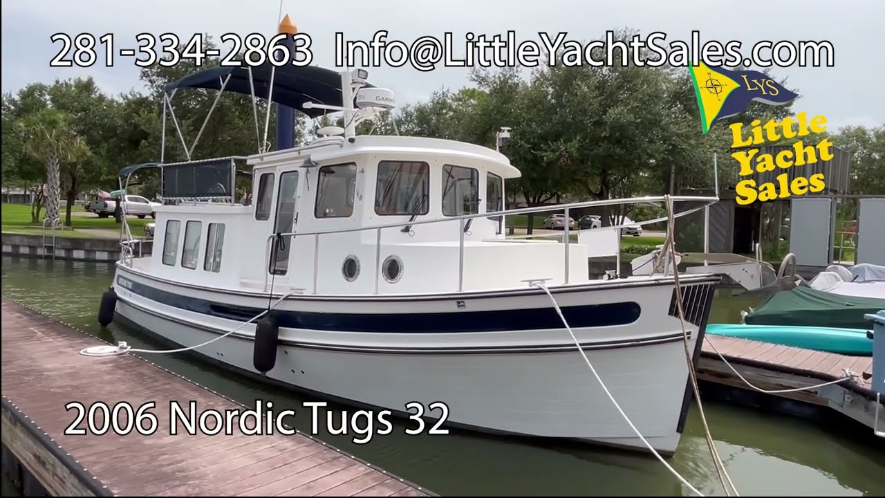 Great Loop Veteran - Nordic Tugs 32 - Little Yacht Sales