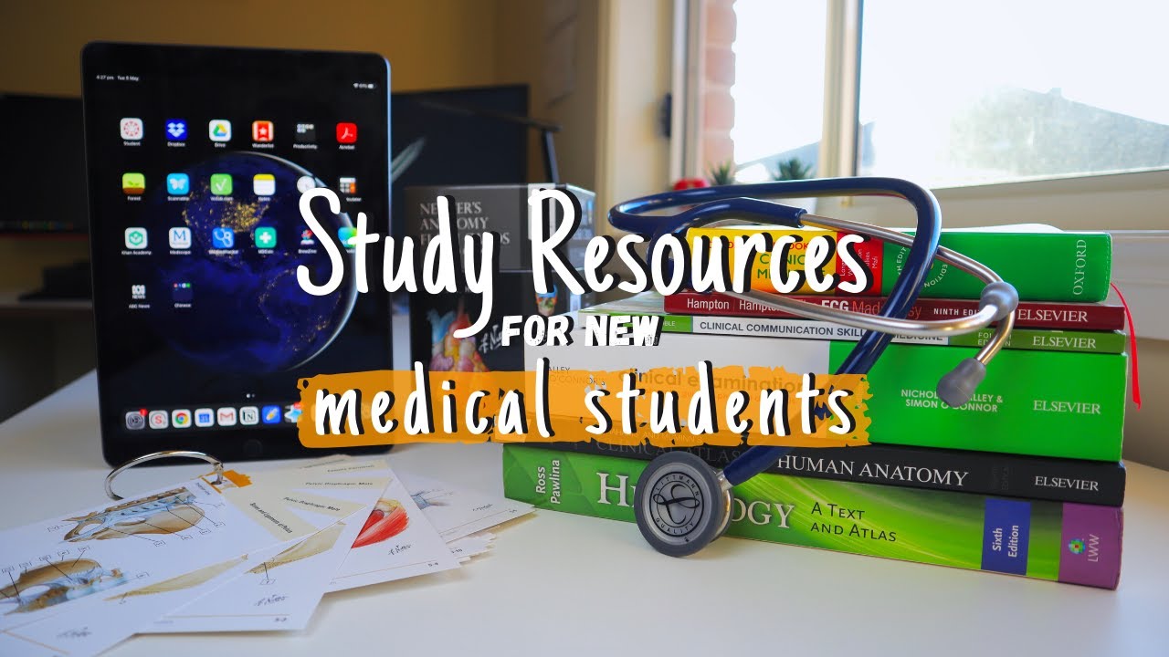 Study Resources I Recommend For New Medical Students