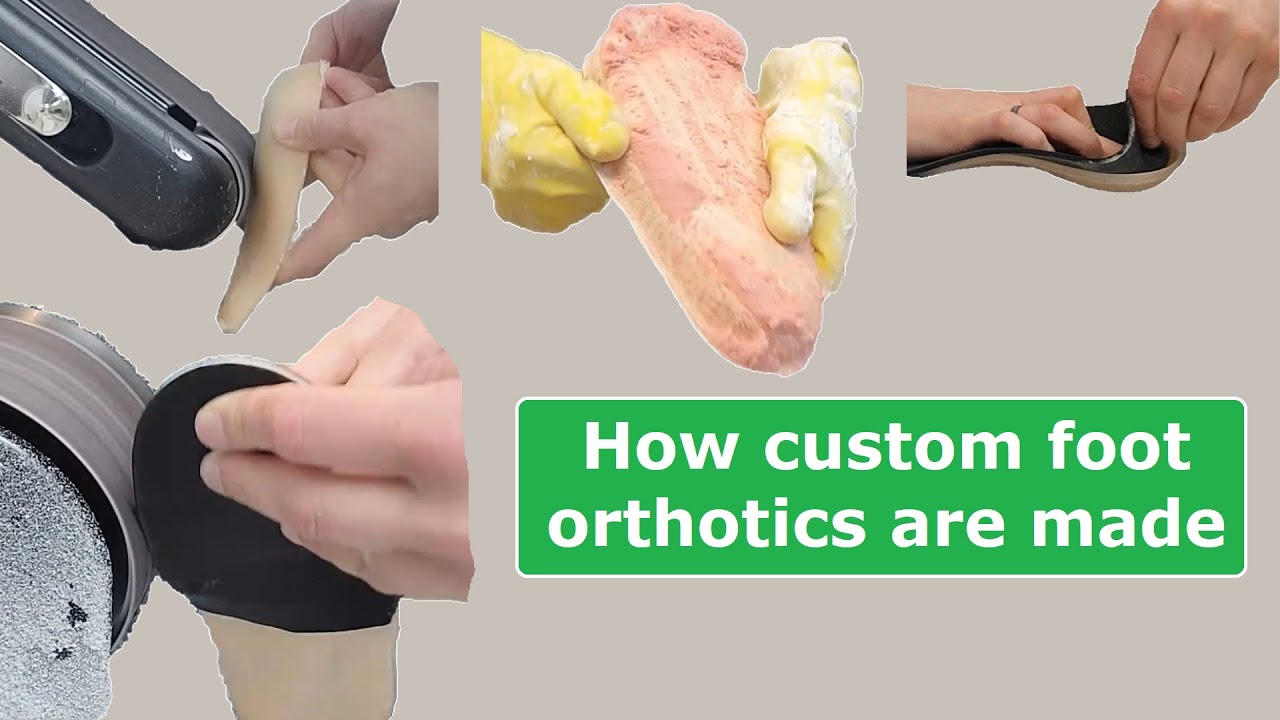 How custom foot orthotics are made