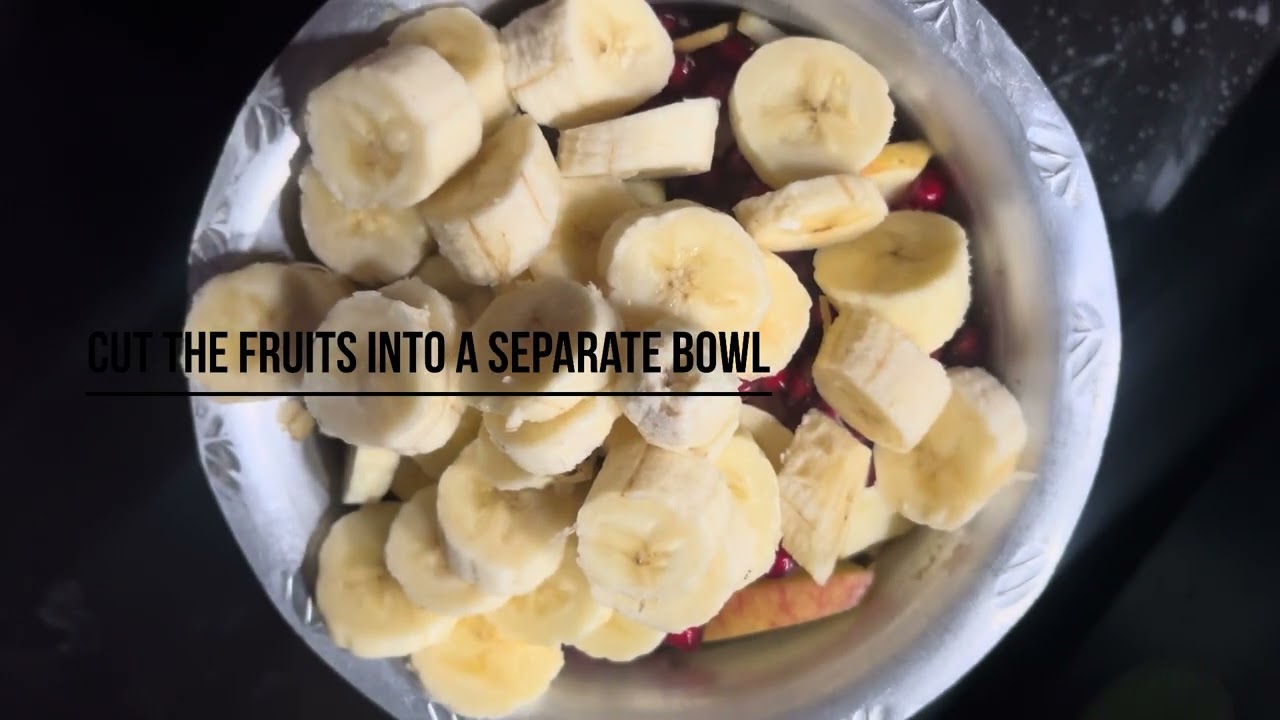 My mom’s style fruit cream recipe ❤️