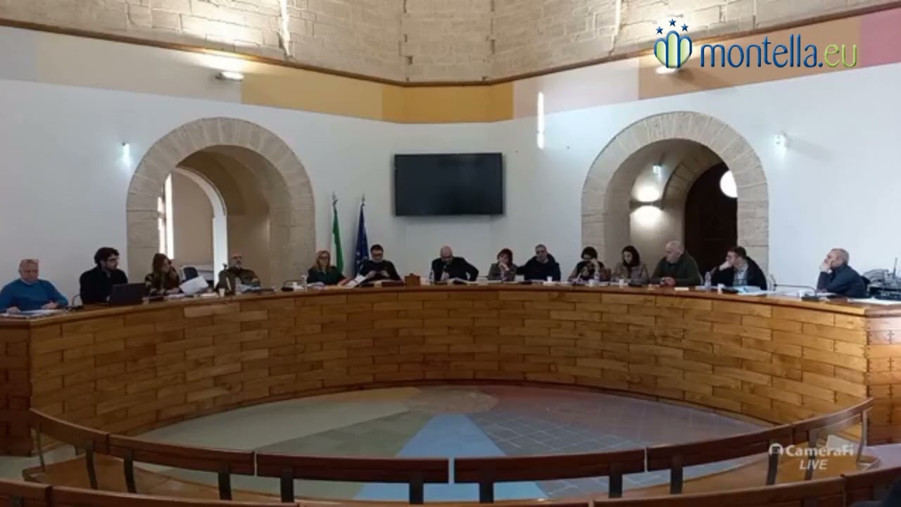 Consiglio Comunale Montella AV. 25 febbraio 2026