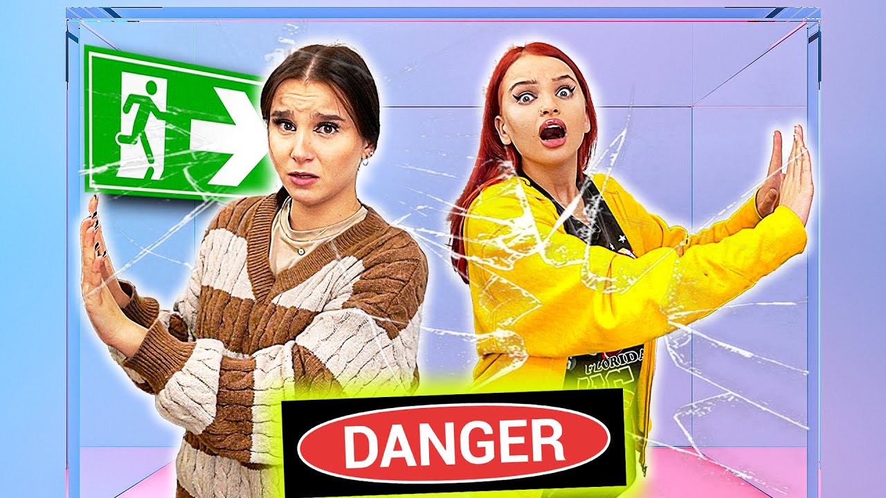 WER LÄNGER  in der GLASBOX bleibt , gewinnt ! 😵⚠️ - Celina