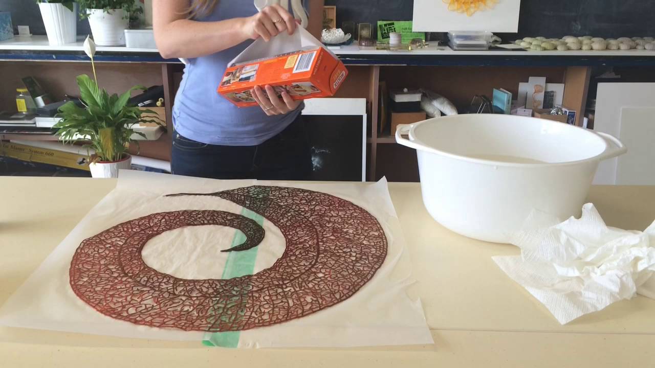 The dissolving process by Meredith Woolnough