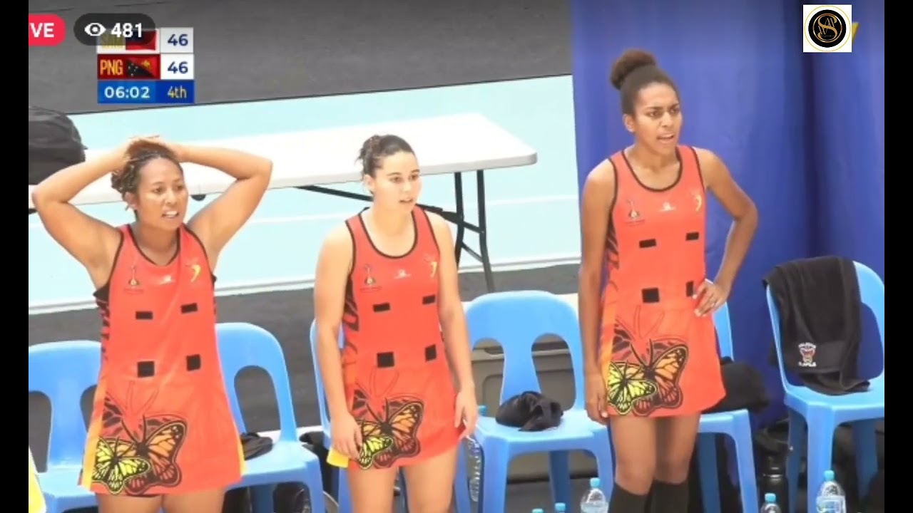 Netball Bronze 🥉 medal playoffs | Samoa VS PNG | Sol2023 Pacific Games