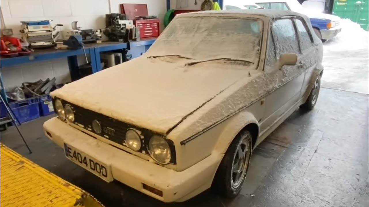 Will It Run ??? MK 1 VW Golf GTI Rare Car Barn Find PT2