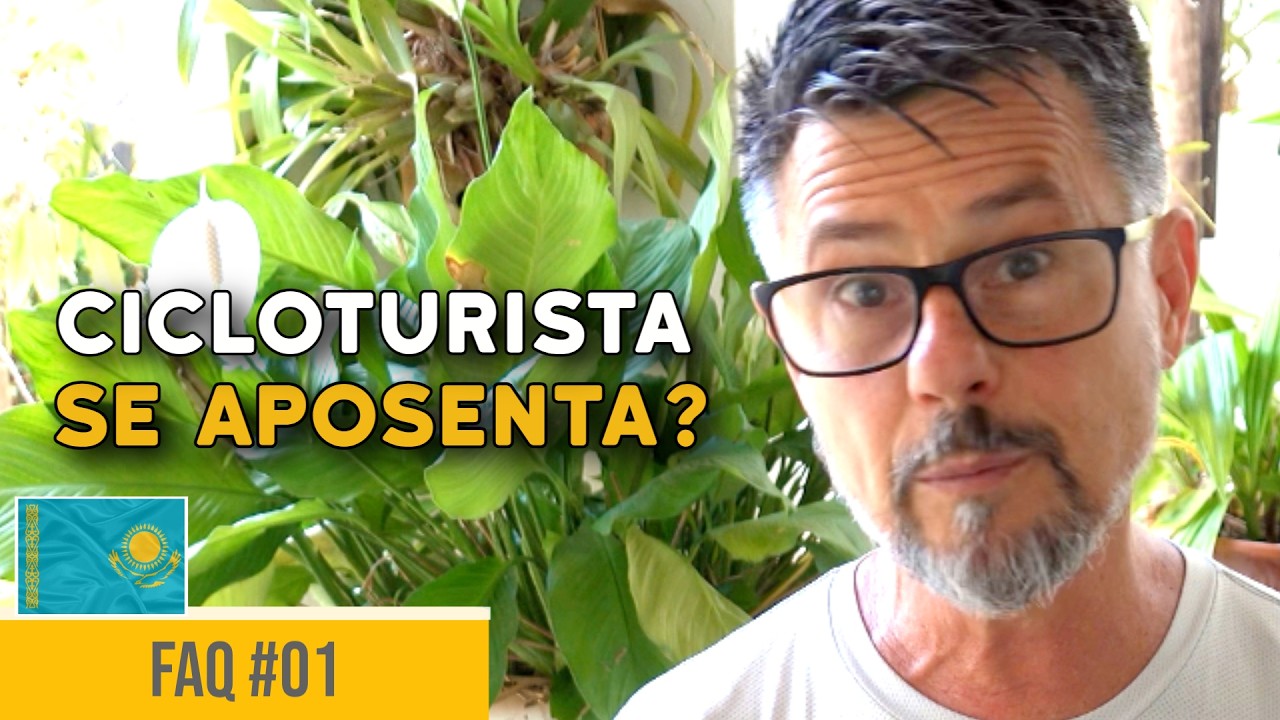 GERAÇÃO Z e o CICLOTURISMO? Tem APOSENTADORIA? | AVENTURA de BICICLETA na ÁSIA CENTRAL #FAQ01