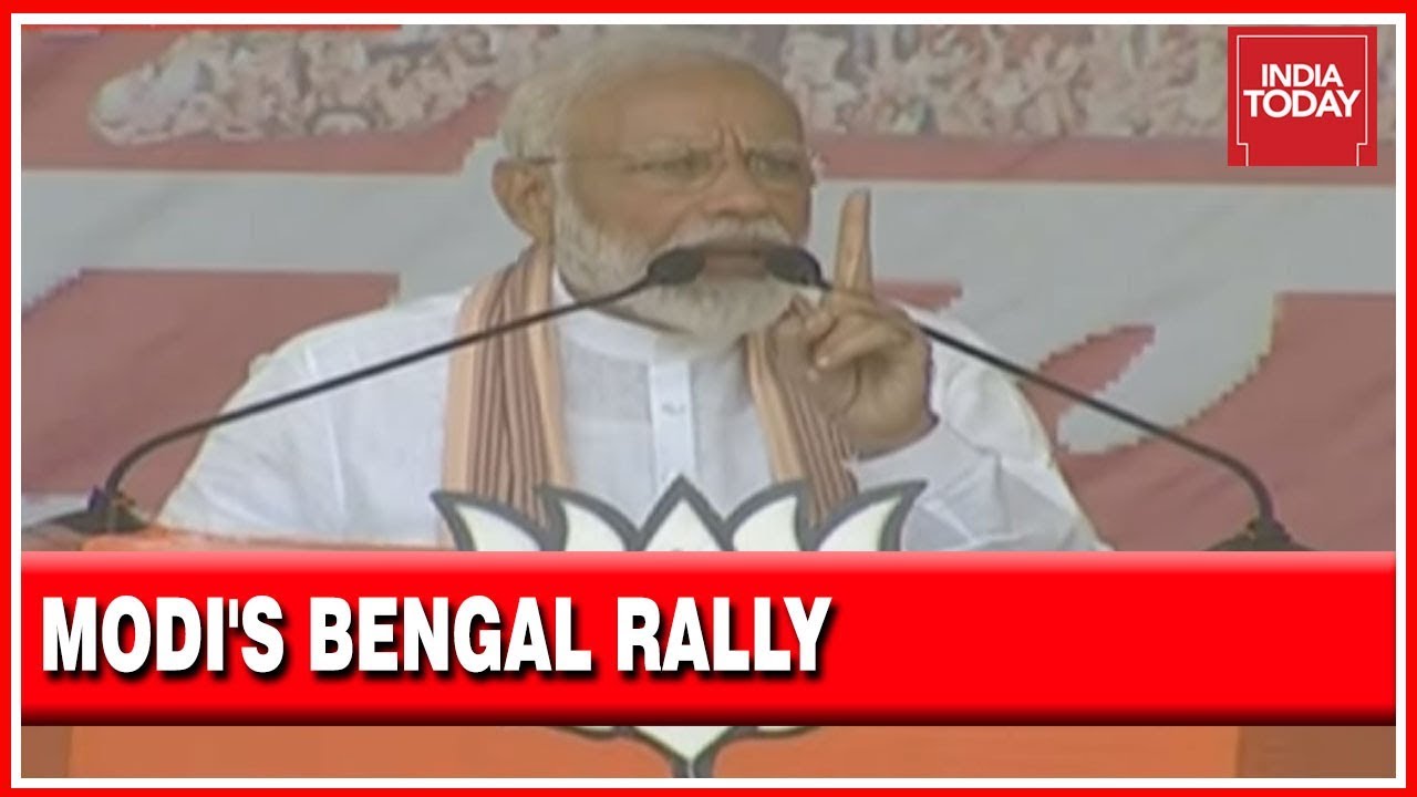 PM Modi's Scathing Attack On CM Mamata At Purulia Rally In West Bengal | Watch Full Speech Here
