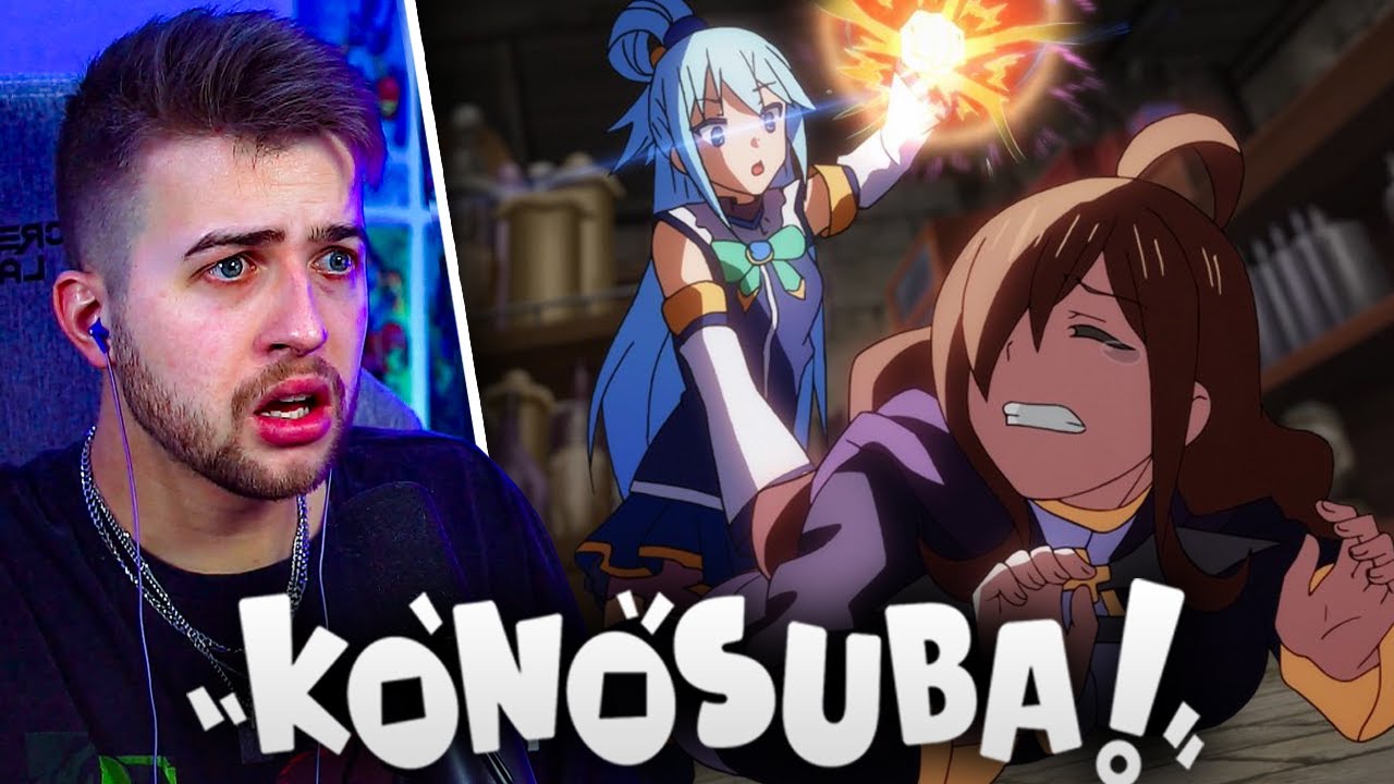 AQUA STOP RUINING EVERYTHING!!!!!! Konosuba Episode 8 REACTION