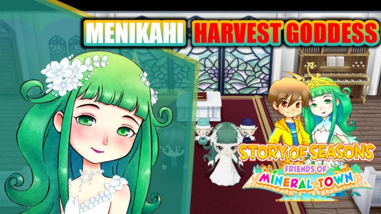 CARA MENIKAHI HARVEST GODDESS❤️ | HARVEST MOON STORY OF SEASON FRIENDS OF MINERAL TOWN