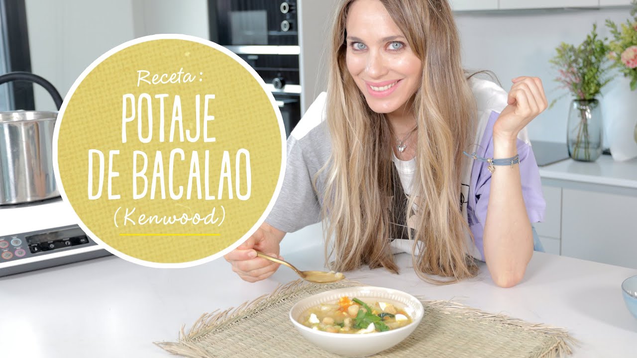 Receta de POTAJE DE BACALAO con Kenwood - Vanesa Romero TV