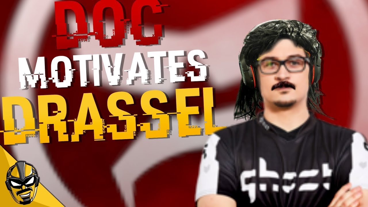DrDisrespect motivates DrasseL 1 man Squad - PUBG Gameplay