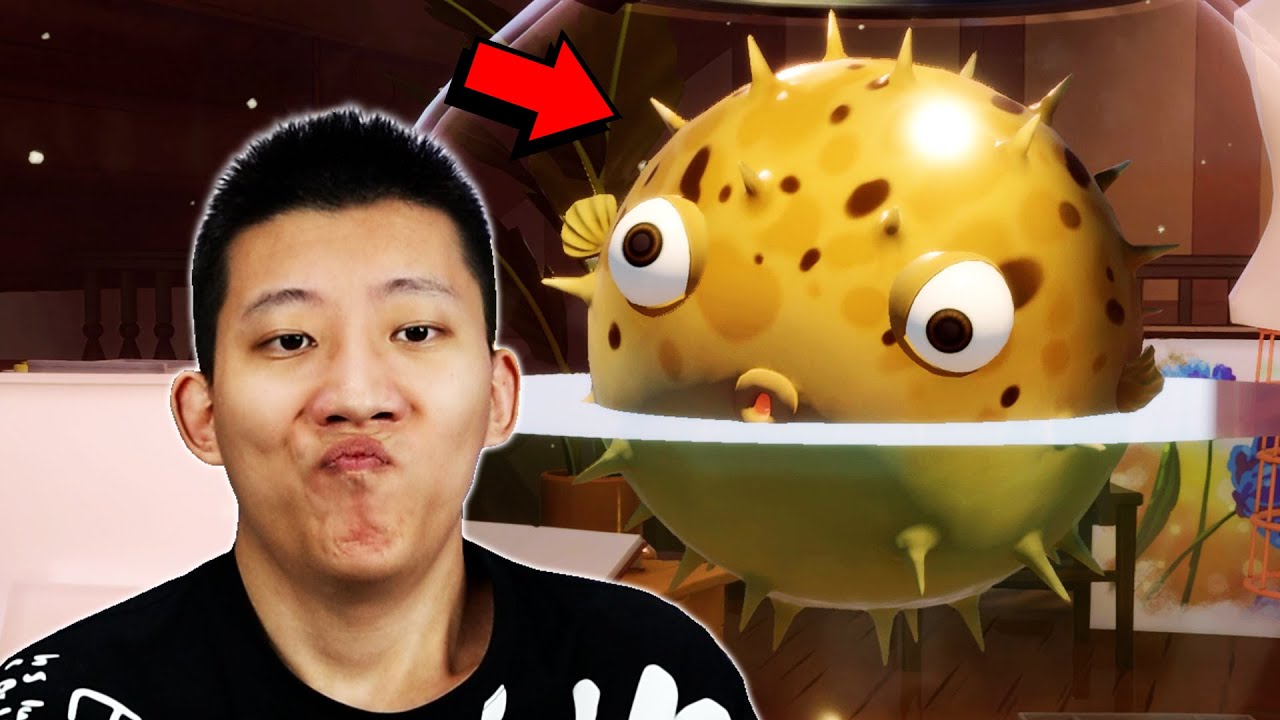 河豚模擬器，我被吃到肚子裡可以控制人類！我是魚，小魚模擬器，I Am Fish【鯉魚Ace】