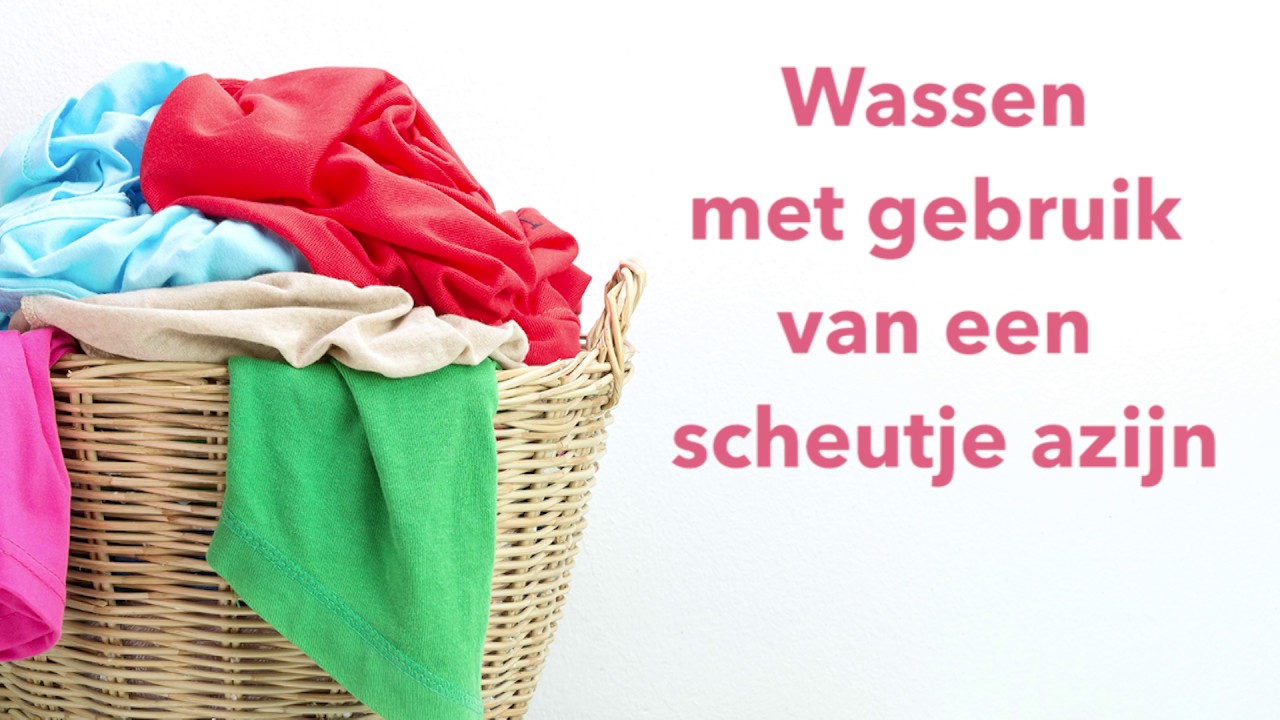 Kleding wassen met een scheutje azijn