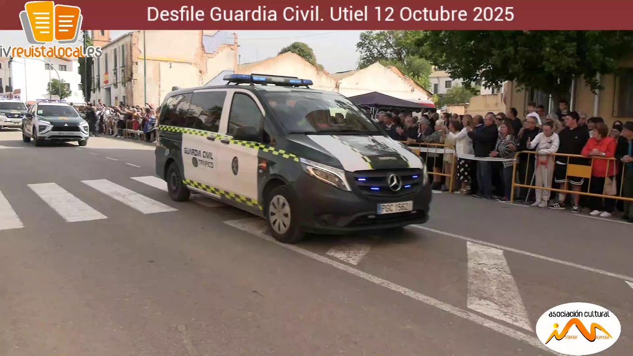 Desfile Guardia Civil 12 Octubre 2025 Utiel