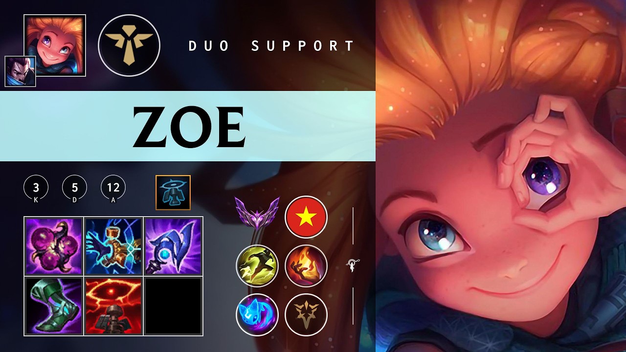 Zoe Support vs Morgana - VN Master Patch 26.04
