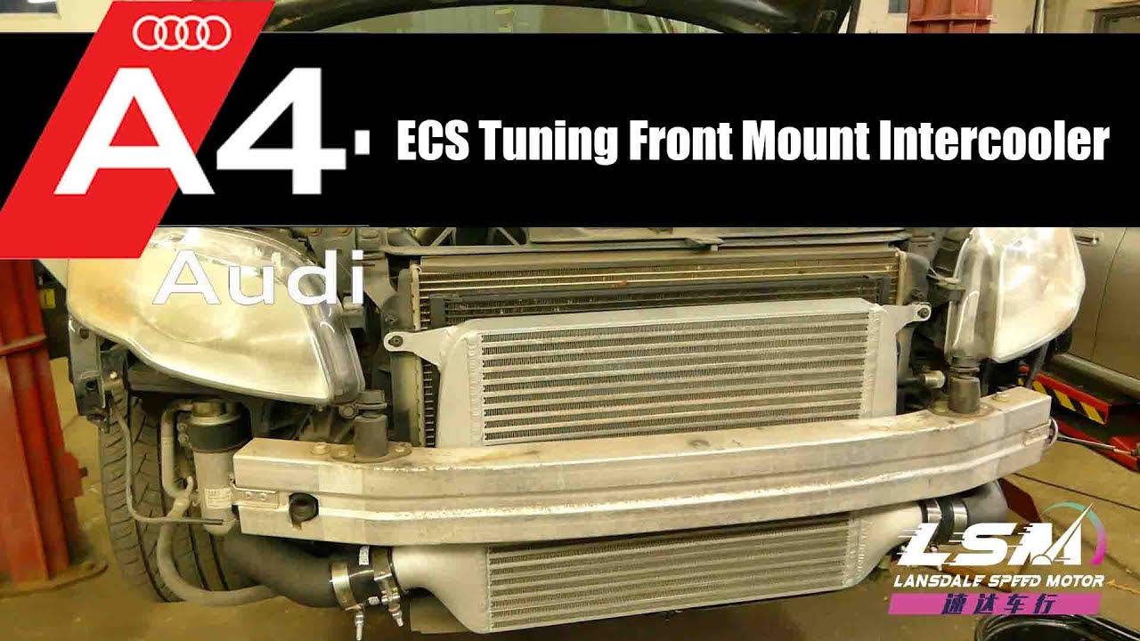 Audi A4  S Line Gets the ECS Intercooler