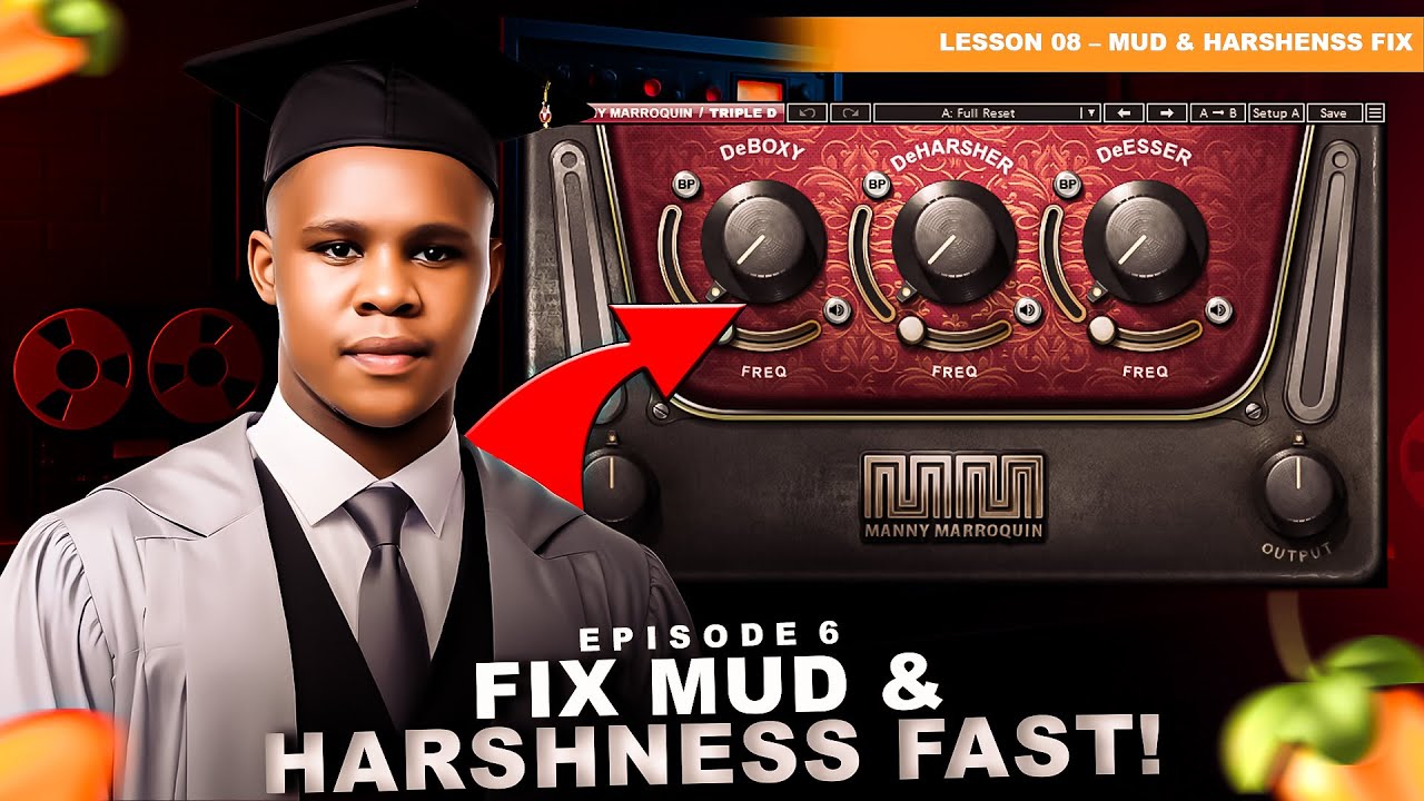 How to Remove Harshness, Boom & Mud with MannyM Triple D