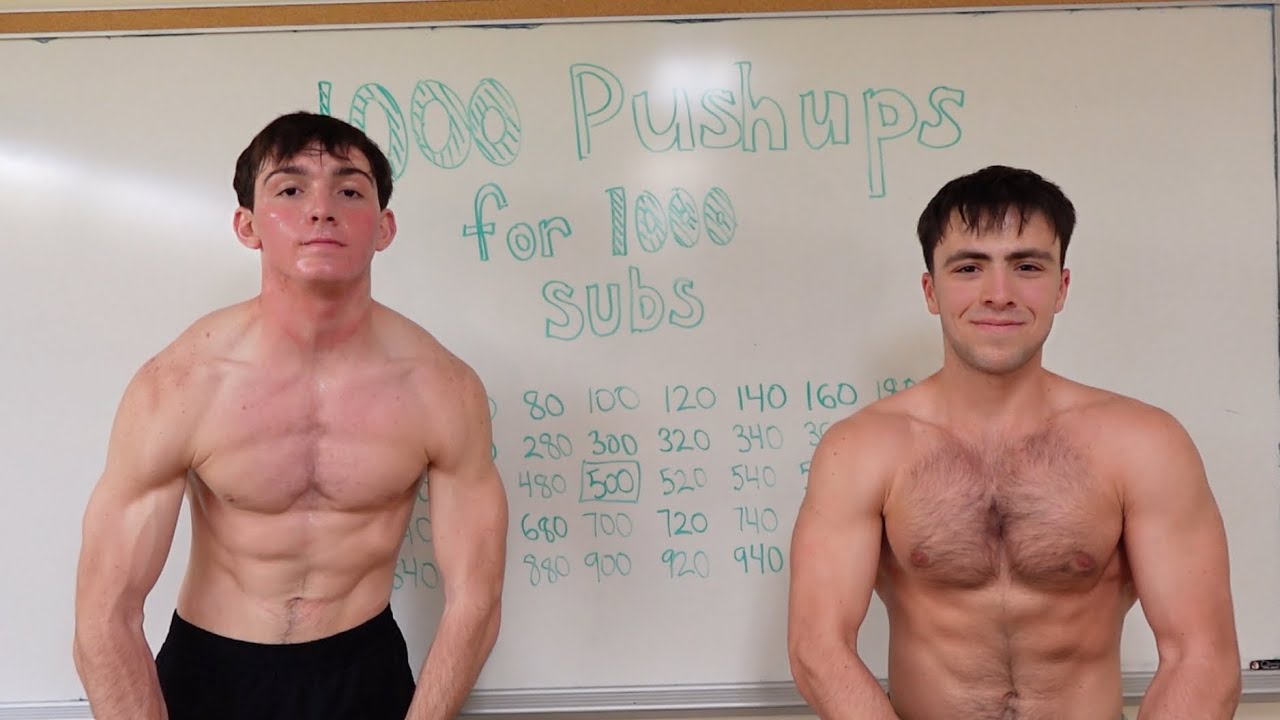 Doing 1,000 Push Ups for 1,000 Subscribers