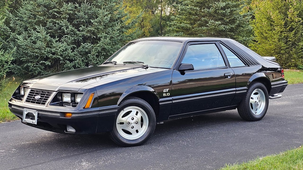 1984 Ford Mustang GT ***16,200 Original miles***