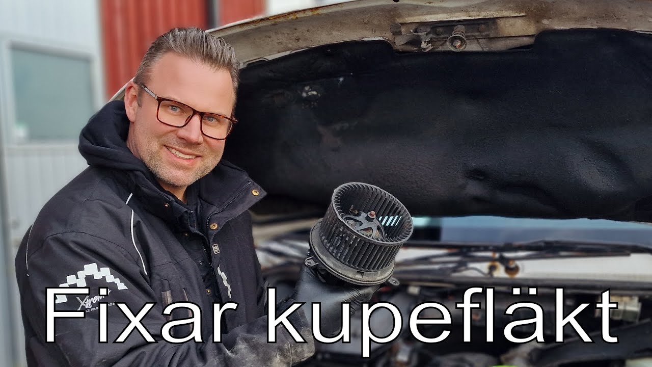 Fixar trasig kupefläkt MB Sprinter för 0kr