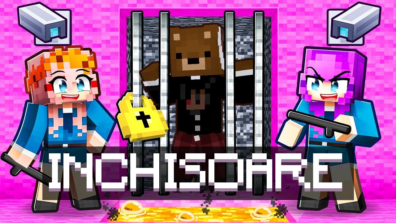 SCAP dintr-o *INCHISOARE DE FETE* pe Minecraft!