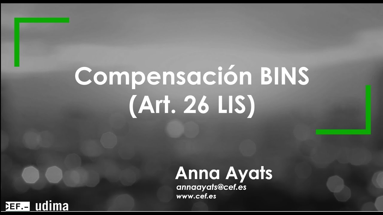 Limitaciones en la compensación BINS
