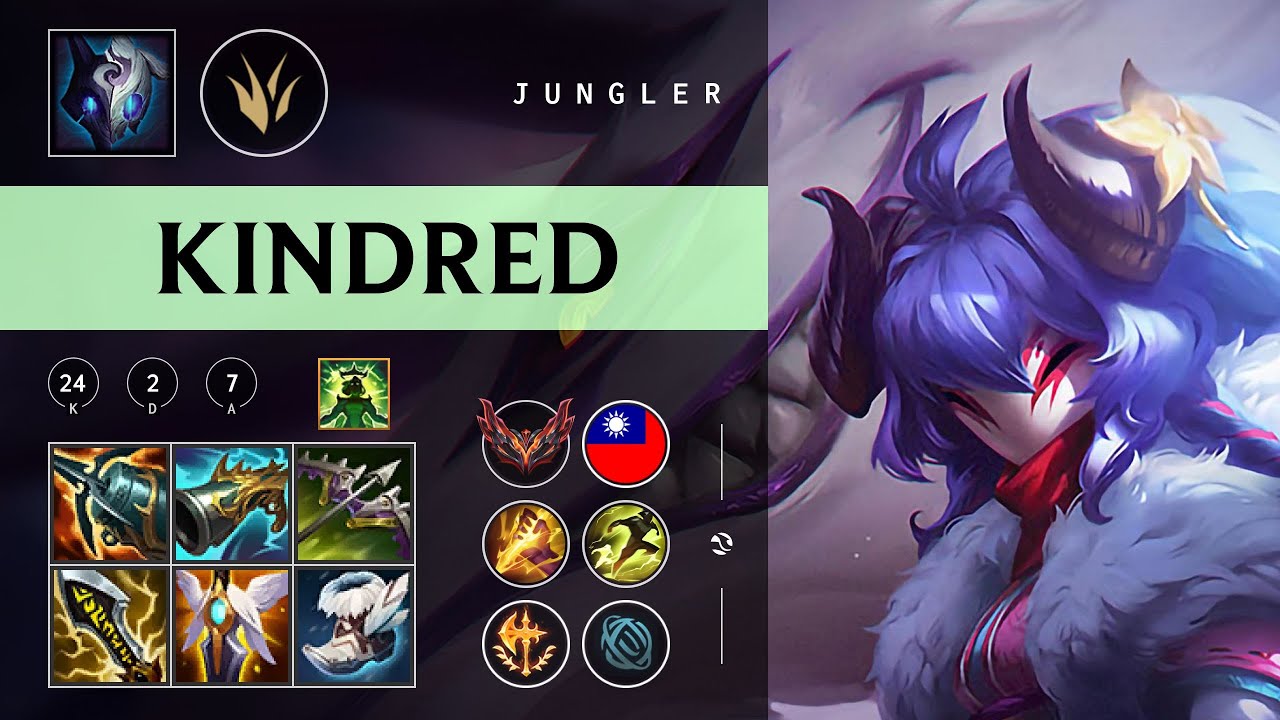 Kindred Jungle vs Gwen - TW Grandmaster Patch 26.01
