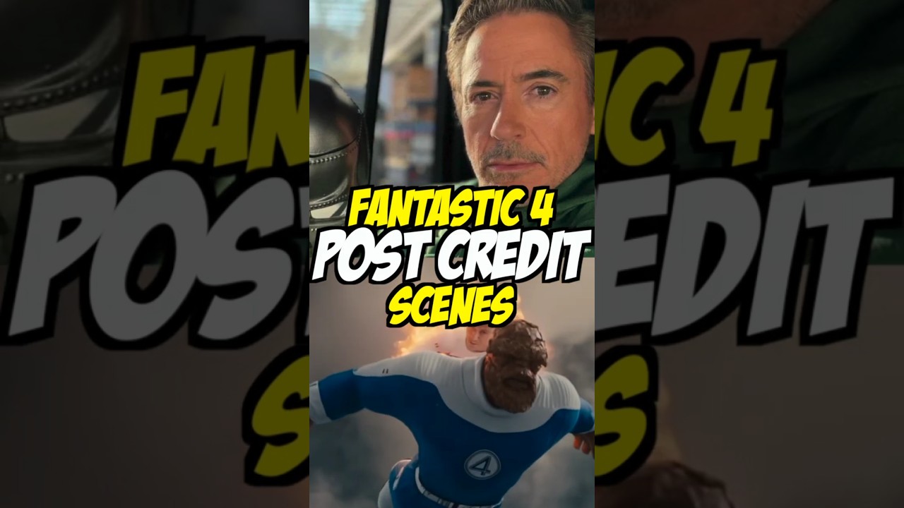 Fantastic Four: First Steps Post Credits Scenes Explained! #fantasticfour