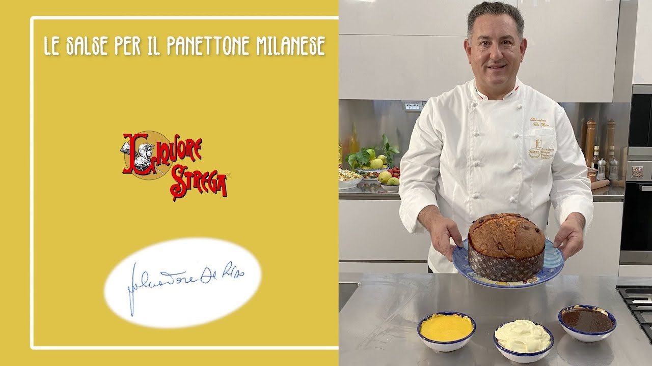 Le salse per accompagnare il Panettone Milanese realizzate da Sal De Riso