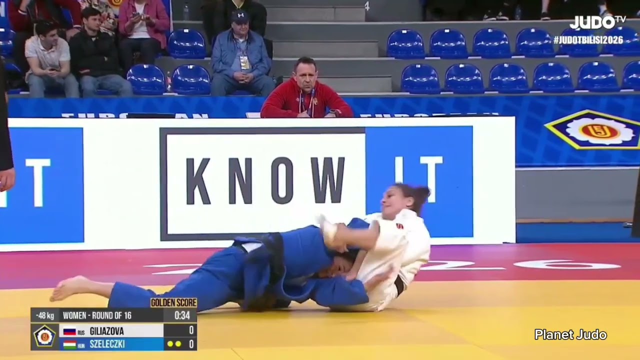 Sabina GILIAZOVA 🇷🇺 🆚️ Szabina SZELECZKI 🇭🇺 | 1/8финала-48кг | Чемпионат Европы 2026