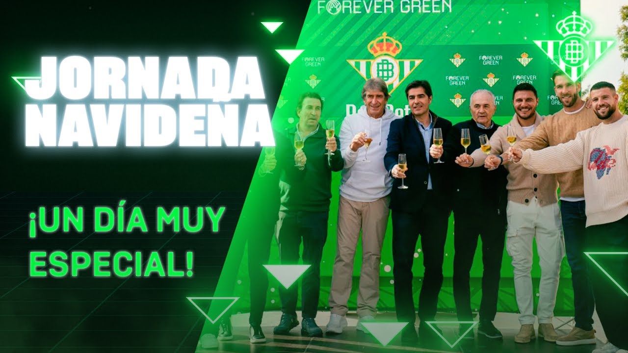 Jornada Navideña en familia 👩🧑💚 | Real BETIS Balompié