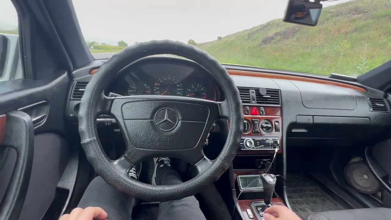 1997 Mercedes W202 | Езда от первого лица | 4K