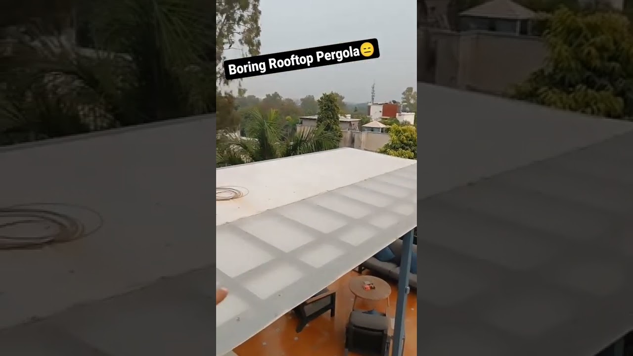 Solar Rooftop Pergola 