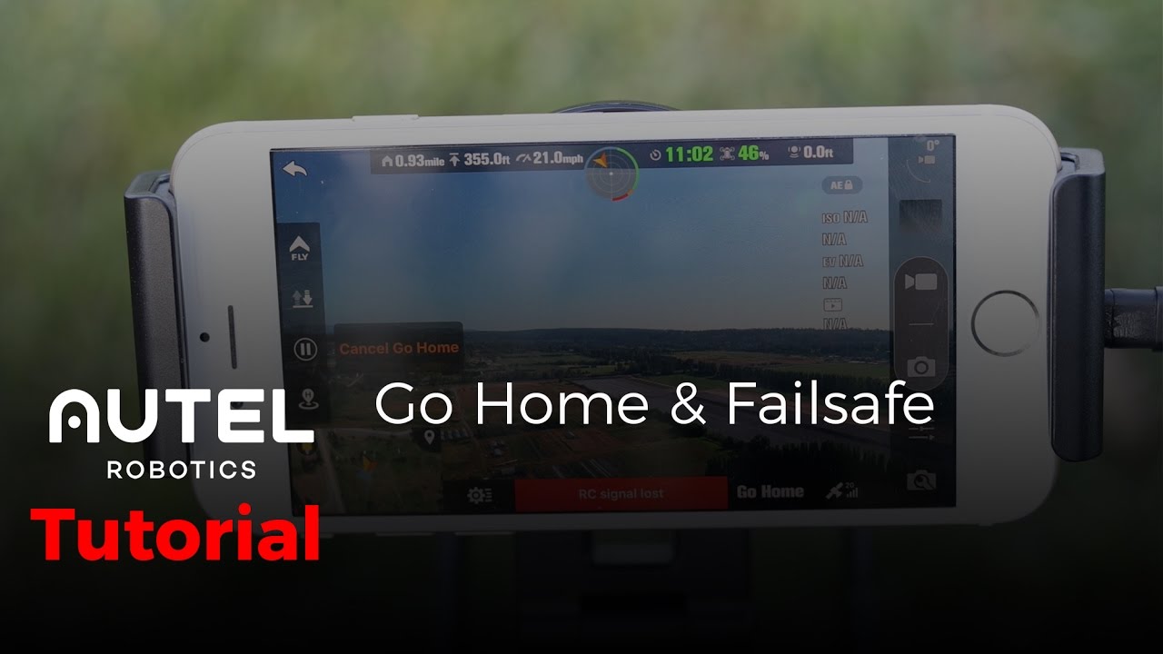 Autel Robotics Tutorial: Go Home & Failsafe