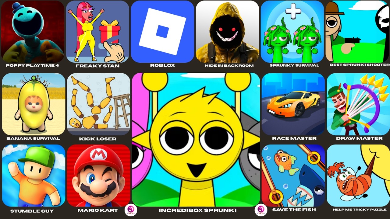 Incredibox Sprunki Gameplay Sprunky Survival, Best Sprunki Shooter, Puzzle & Fun Android Gameplay