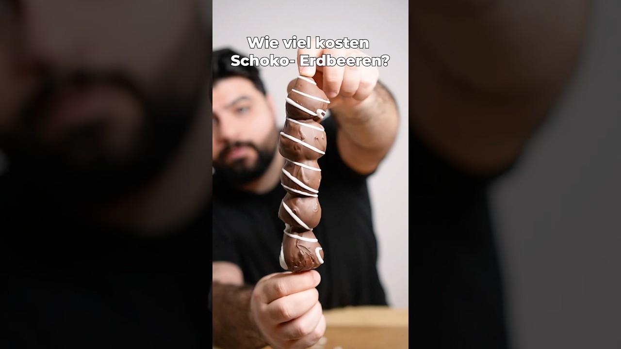 Wie viel kosten selbstgemachte Schoko- Erdbeeren ? | REALFOODBRO