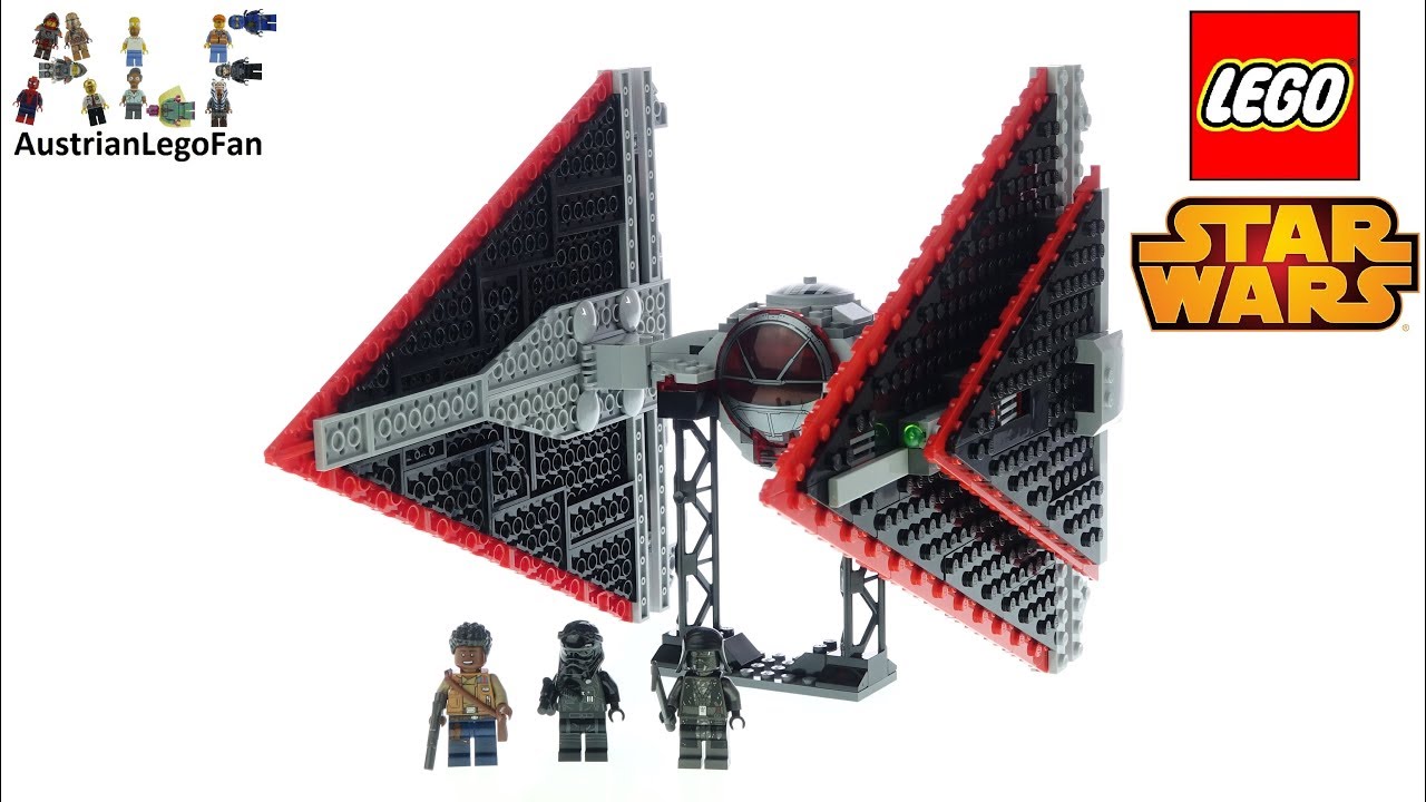 LEGO Star Wars 75272 Sith Tie Fighter - Lego Speed Build Review