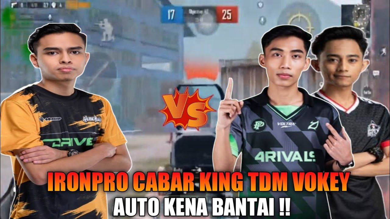 IronPro Cabar King Of Tdm Vokey !! Auto Kena Bantai !! Ironpro Ft Axis Sky Vs Vokey Ft Geek Snipes