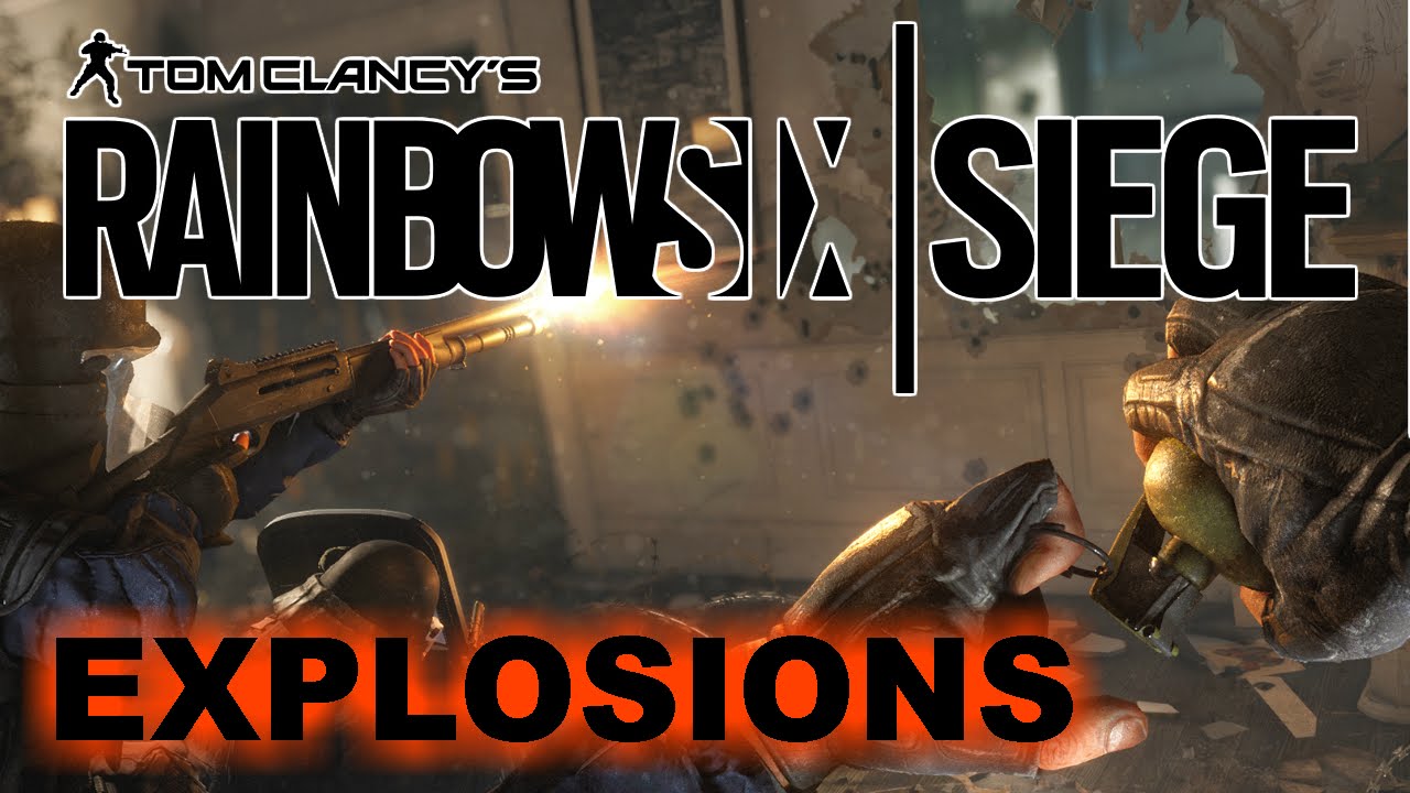 Tom Clancy's Rainbow Six Siege Random Moments | First Time, Explosive Experience Ft. My Brother