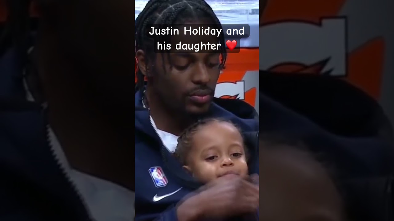 Justin Holiday and his daughter celebrates father’s day together ❤️ 