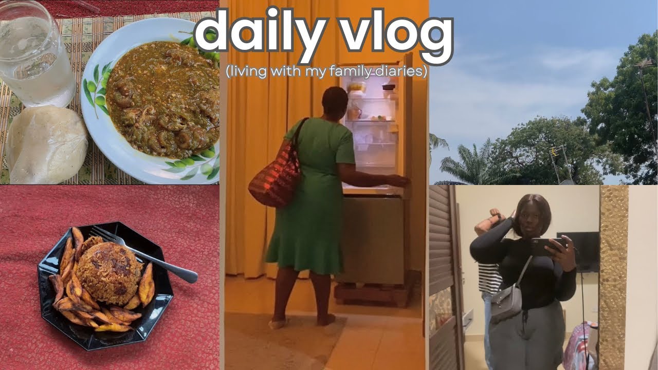 days in my life🍃|rain|lots of cooking |comedy show |life of a Ghanaian girl 👧 🌷