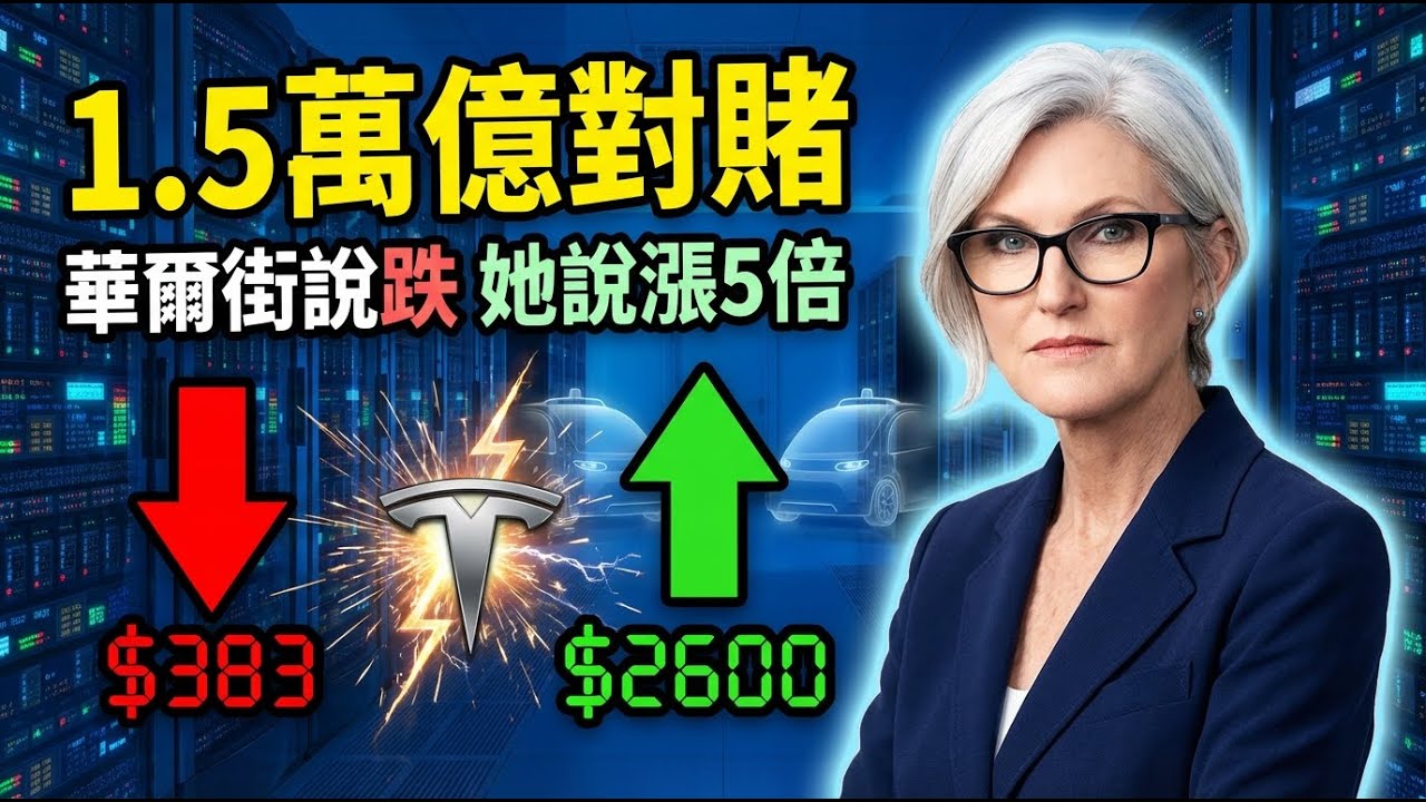 木頭姐：40美分買入漲450倍，卻在暴漲前一天清倉！ 華爾街說跌40%，她說漲440%：一場1.5萬億美元的瘋狂對賭正在上演
