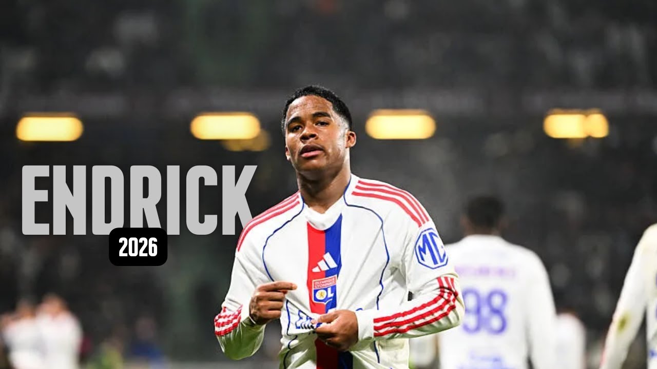 Endrick Goals & Skills 2026 | Real Madrid, OL & Brazil