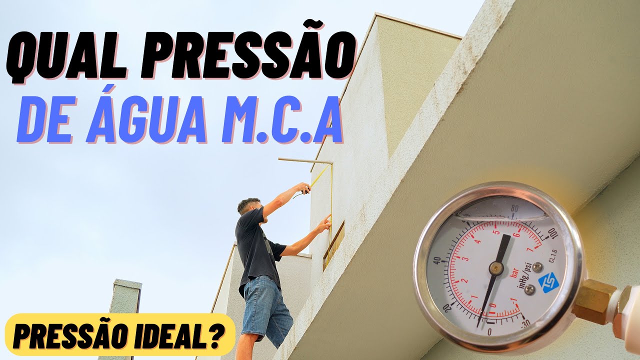 Como saber a pressão do Chuveiro ou Torneira Qual pressão ideal para sua casa.