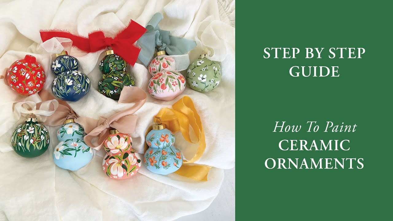 Как рисовать цветочные керамические орнаменты